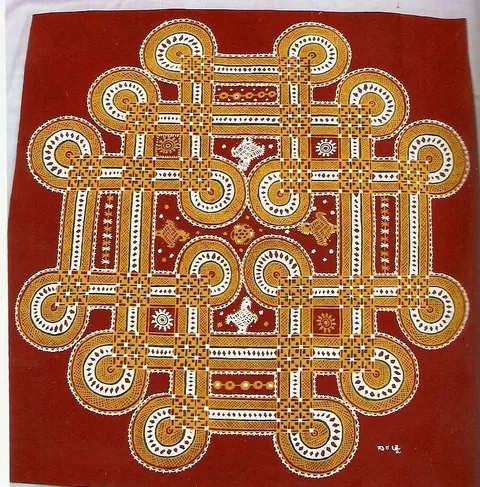Chittara pattern – Hadinaaru Moole Aarati