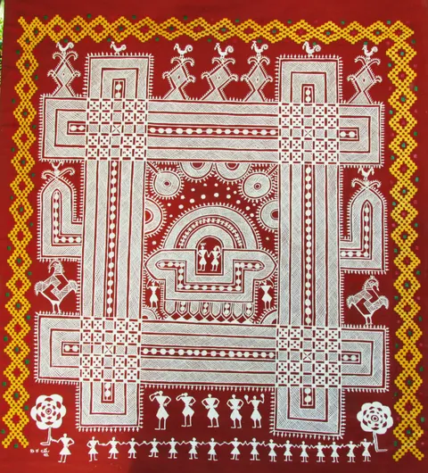 Chittara pattern – Kempu Hase Chittara